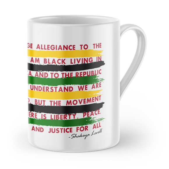 HS INK Designs The Black Pledge Mug