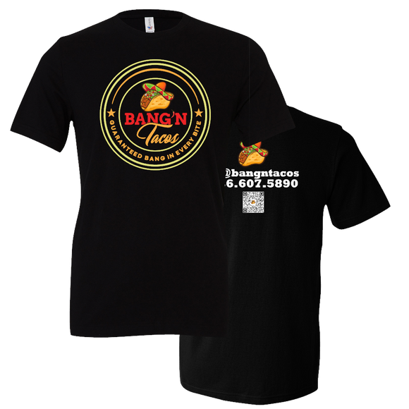 HS INK 365 Prints Custom Listing Bang'n Tacos Business Shirts